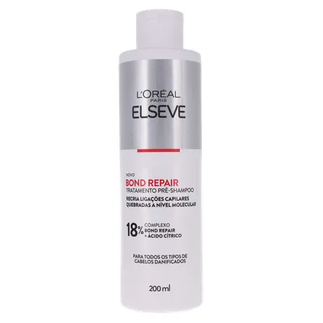 PRÉ - SHAMPOO ELSEVE BOND REPAIR 18% COMPLEXO E ÁCIDO CÍTRICO 200M 360-0