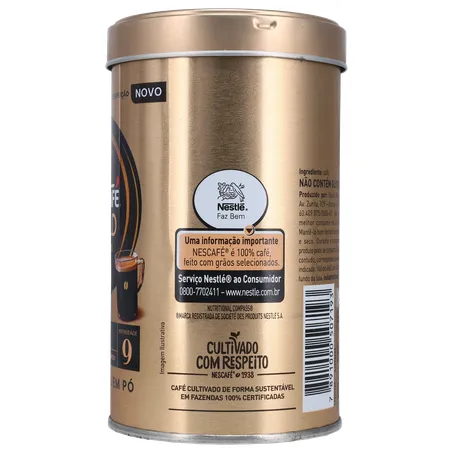 Café Nescafé Gold Espresso Intensidade 9 Lata 100G 360-1