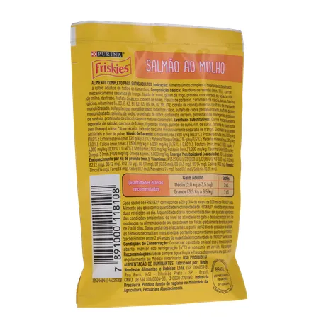 Sachê Friskies Salmão Ao Molho 85G 360-16