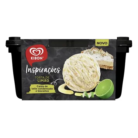 SORVETE KIBON MOUSSE 1,3L TORTA LIMAO