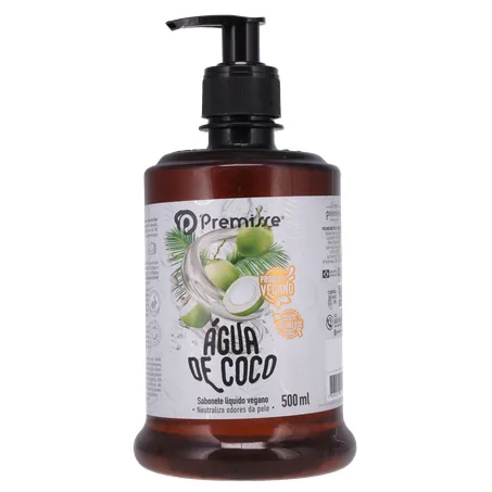 Sabonete líquido premisse água de côco 500ml