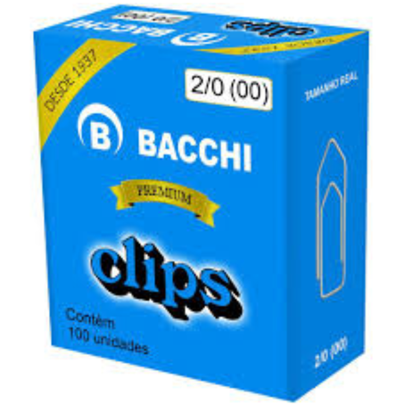 Clips bacchi aco 2/0 100un