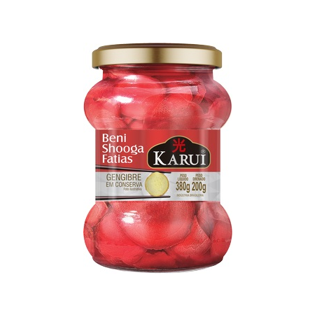 Gengibre em Conserva Karui Beni Shooga 200G