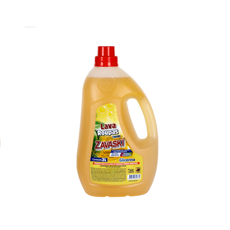 Lava roupas liquido glicerina zavaski 3l