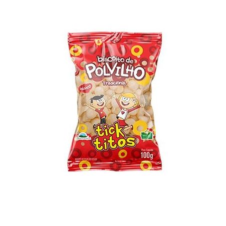 Bisc. polv. bolinha tiktitos 100gr