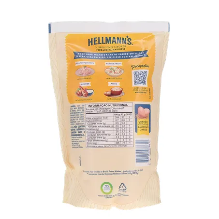 MAIONESE HELLMANNS SACHET 800G 360-18