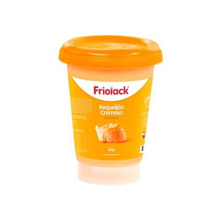Requeijão Com Cheddar Friolack 180g