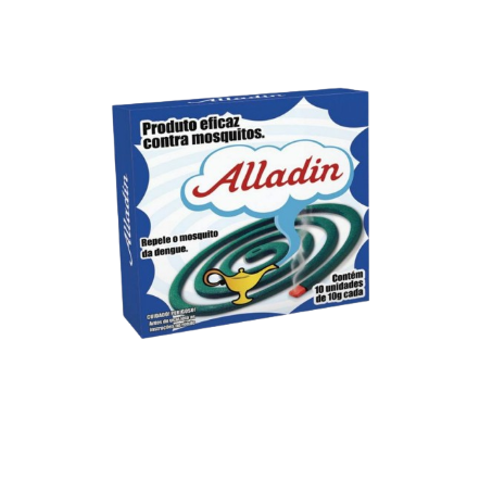 INSETICIDA ESPIRAL ALLADIN C/10                   
