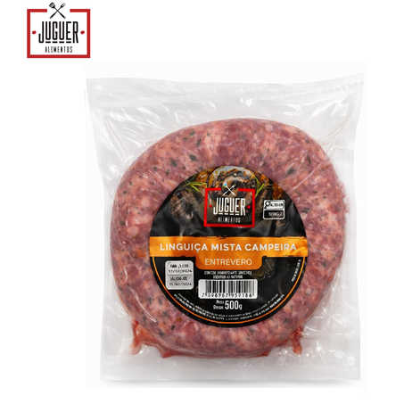 LINGUIÇA MISTA CAMPEIRA JUGUER ENTREVERO 500G