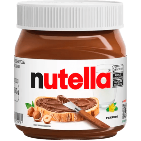 Creme de avela nutella 350g