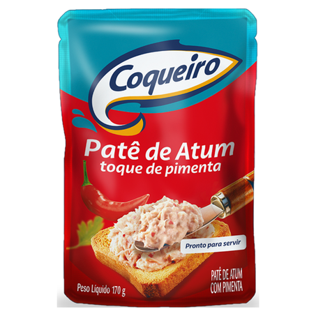 PATE DE ATUM COQUEIRO PIMENTA 170G