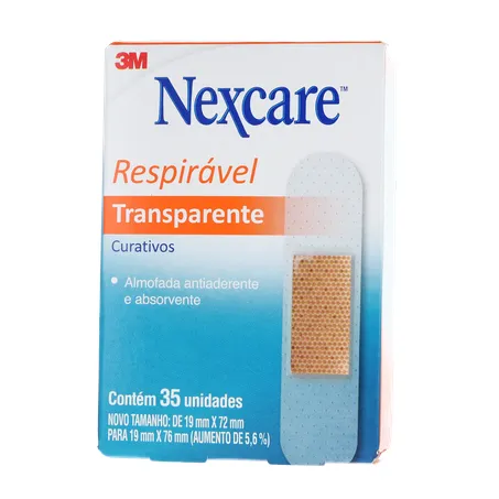 Curativo Nexcare Transparente Caixa 35un 
  360-1