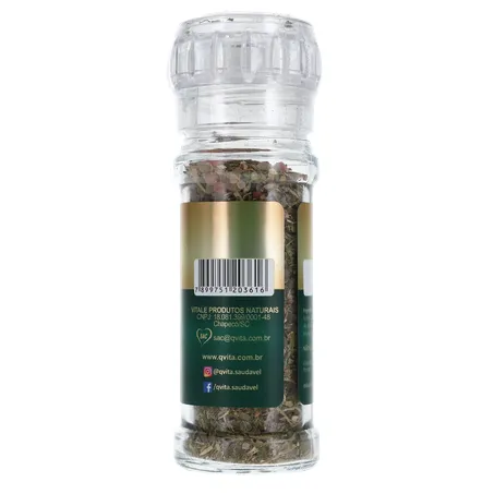 Condimento Qvita Ervas Finas C/Sal Rosa 72G 360-14
