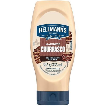 Maionese hellmanns 335g churrasco
