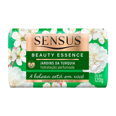 Sabonete sensus beauty essence jardins da turquia 120g