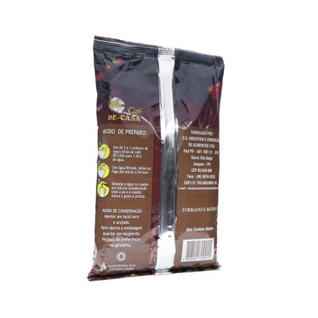 Cafe de casa tradicional almofada 500g 360-28