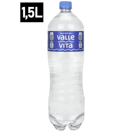 ÁGUA MINERAL S/GÁS VALLE VITA 1,5L