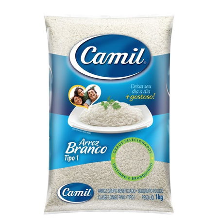 Arroz Branco Camil 1Kg