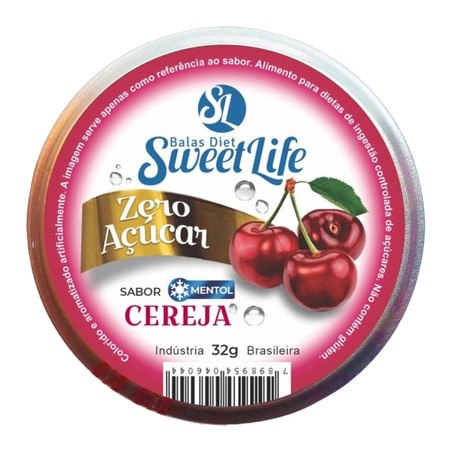BALA DIET CEREJA 32 G SWEET LIFE