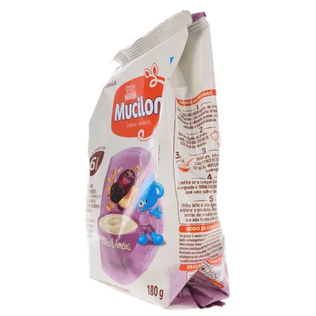 Cereal Matinal Mucilon Aveia E Ameixa 180G 360-6