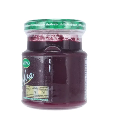 Geleia de Uva Vitao Zero Açúcar 180G 360-6