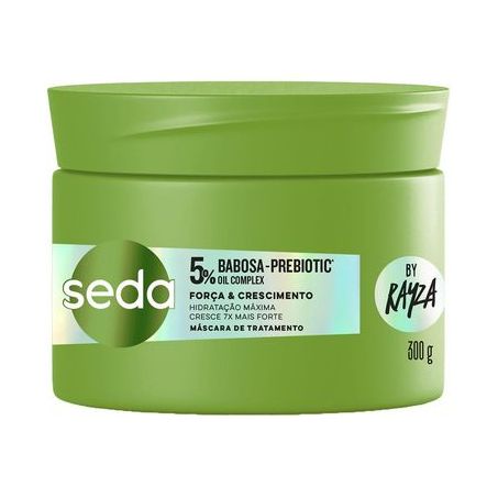 Máscara de Tratamento Capilar Seda Babosa-Probiotic Força & Crescimento Pote 300gr