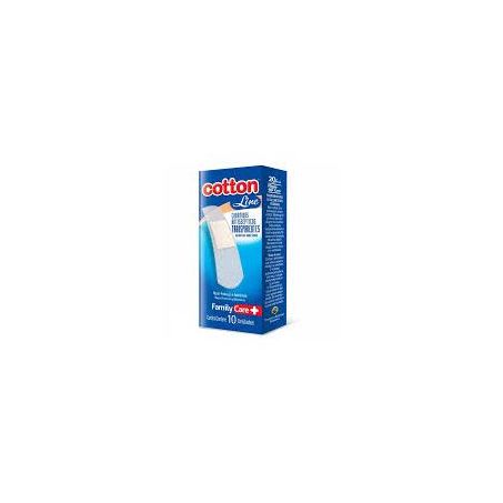 CURATIVO COTTON ANTISEPTICO TRANSPARENTE C/ 10UN