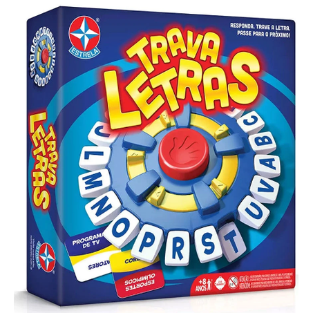 JOGO ESTRELA TRAVA LETRAS  UN