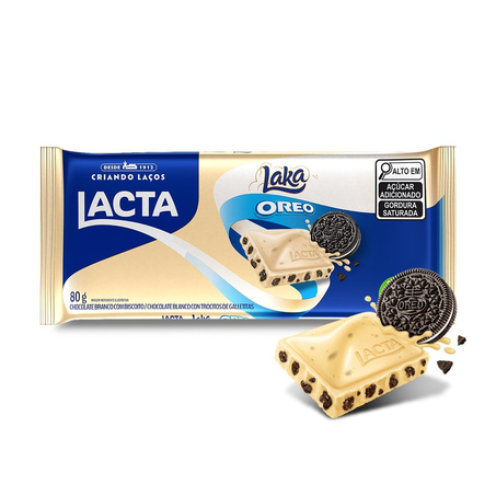CHOCOLATE LACTA LAKA&OREO 80G
