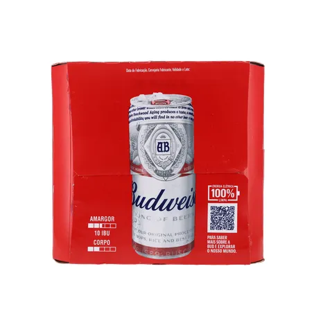 Cerveja budweiser 350ml c/12 und 360-9