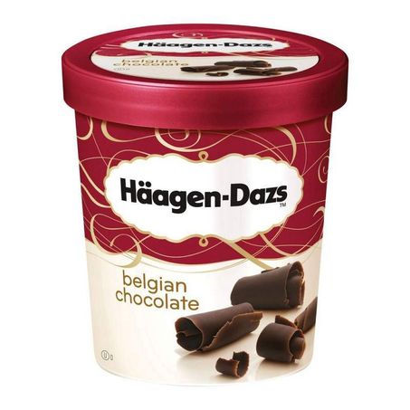 Sorvete haagen dazs belgian choc 473ml