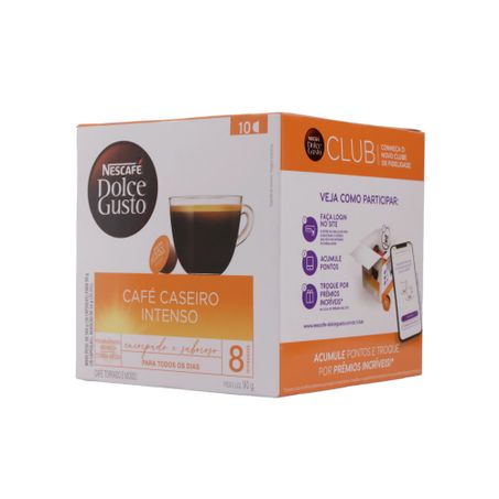 Cápsula Dolce Gusto Caseiro Intenso C/10 90g 360-6