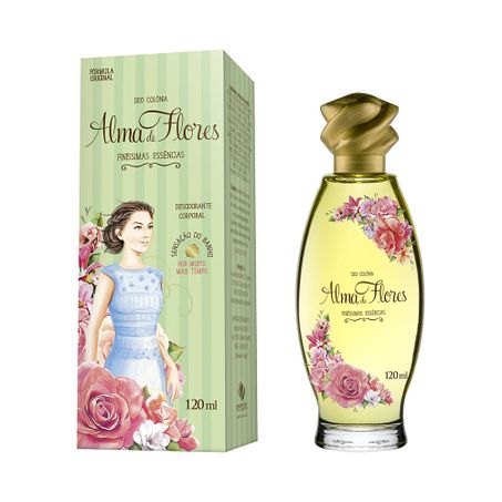DEO COLÔNIA ALMA DE FLORES CLÁSSICO 120ML