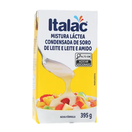 Mistura láctea condensada Italac soro de leite 395g
 360-35