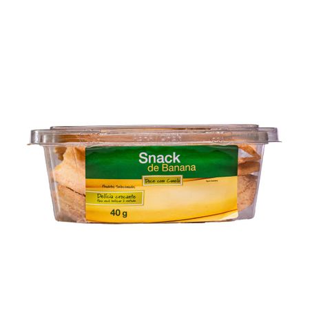 SNACK DE BANANA DOCE COM CANELA 40G DABANANA
