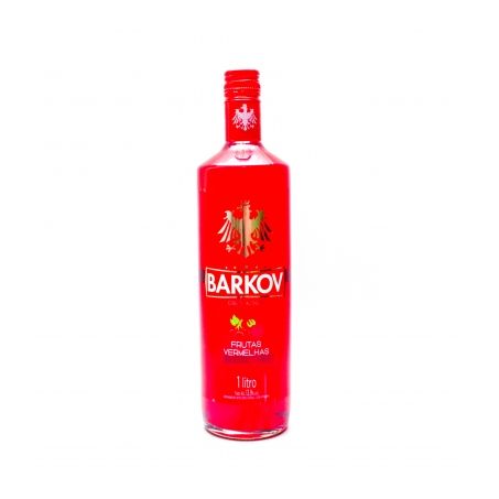 Bebida Mista Vodka Barkov Frutas Vermelhas Garrafa 1LT