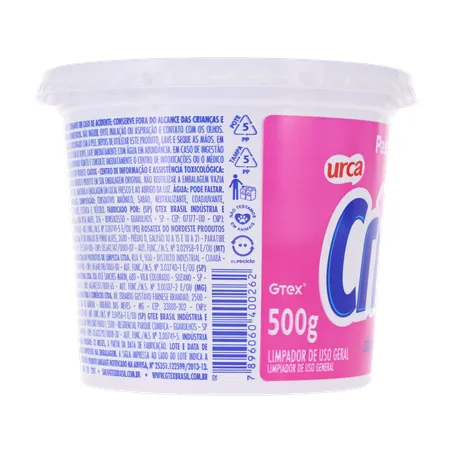 Sabão Pasta Cristal Rosa 500g 360-3