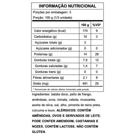 Frango Parmegiana com Amendoas Marriê 300g 360-1