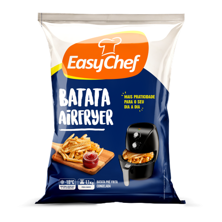 BATATA AIR FRYER EASYCHEF CONGELADA 1,1KG
