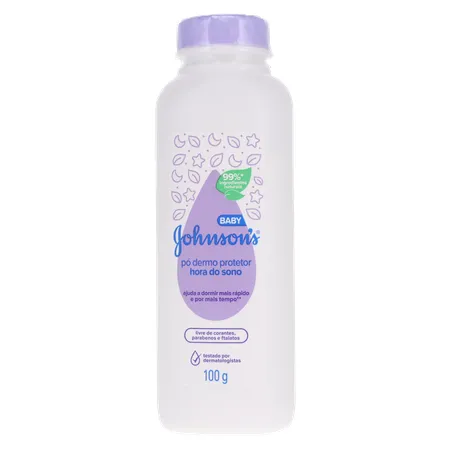 Talco Protetor Johnsons Baby Hora do Sono 100g 360-1