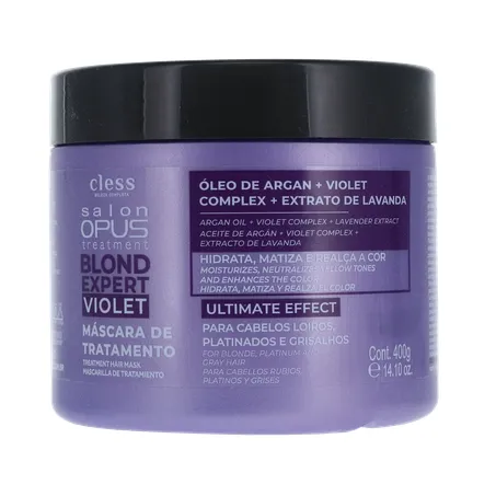 Creme de tratamento salon opus desamarelador 400g