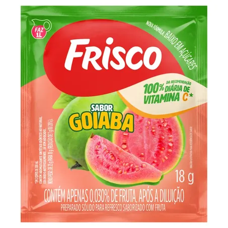 Refresco Frisco 18g Goiaba