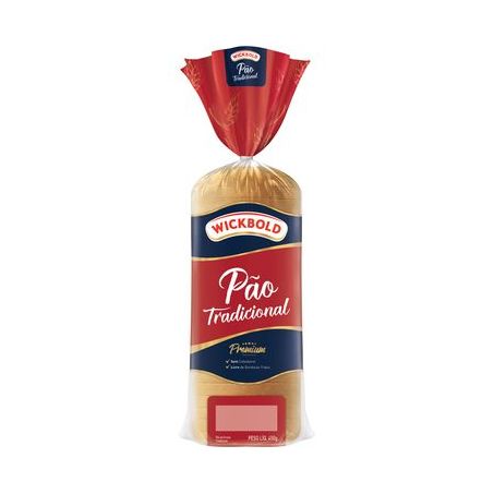 Pão de Forma Wickbold Tradicional Pacote 500G