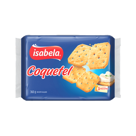 Biscoito isabela coquetel 360g