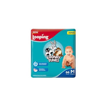 FRALDA LOOPING LT HIPER M PC 66 UN