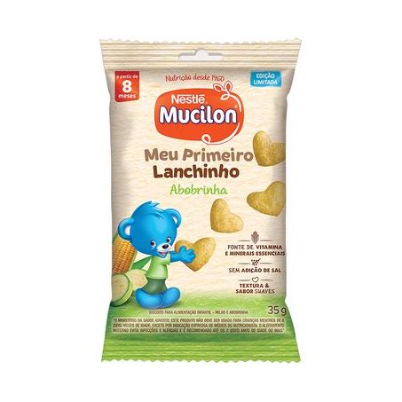 Snack mucilon 35gr abobrinha
