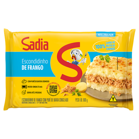 Escondidinho Sadia Frango 600g