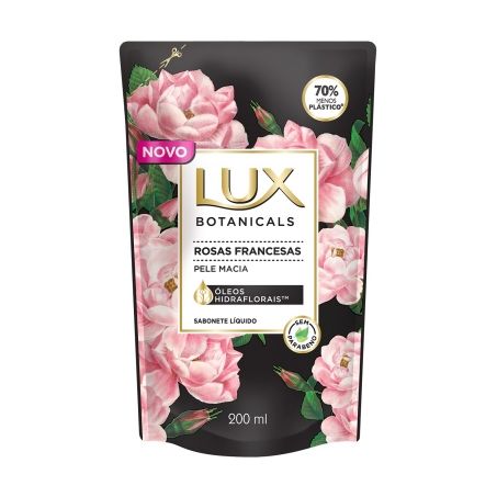 Sabonete lux botanicals rosas fran 200ml