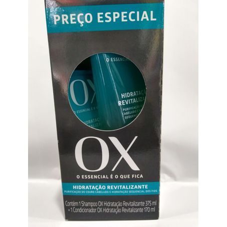 SHAMPOO + COND OX 545ML HIDRATACAO