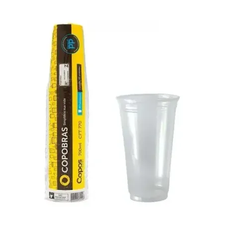 COPO COPOBRAS 500ML C/50 TRA
